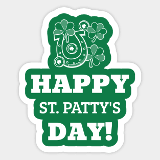 Happy St. Patty's Day Sticker